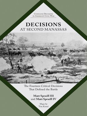 cover image of Decisions at Second Manassas